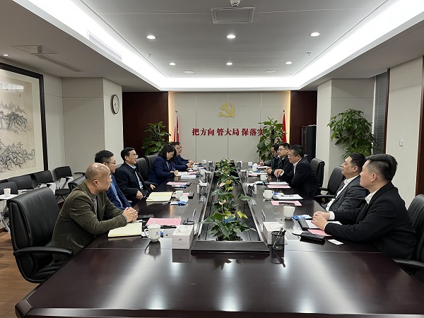 王思軍會見中建二局核電公司董事長劉天軍